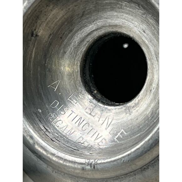 Vintage Silver Plated Salt and Pepper Shakers Apple and Pear Fruit Novelty - Picture 2 of 6